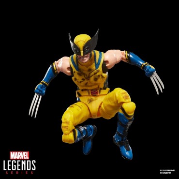 Figura Wolverine Damaged Deadpool & Wolverine Marvel Legends Articulada 15 cms