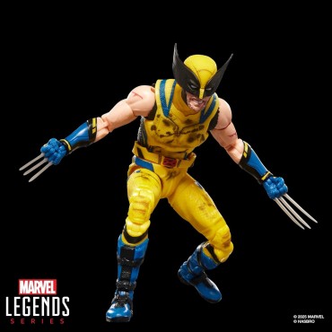 Figura Wolverine Damaged Deadpool & Wolverine Marvel Legends Articulada 15 cms