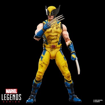 Figura Wolverine Damaged Deadpool & Wolverine Marvel Legends Articulada 15 cms