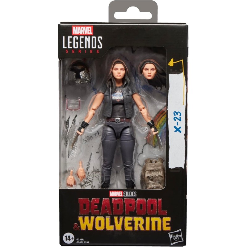 Figura X-23 Deadpool & Wolverine Marvel Legends Articulada 15 cms