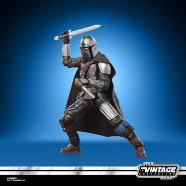 Figura Deluxe The Mandalorian & Grogu Star Wars Articulada 9'5 cms