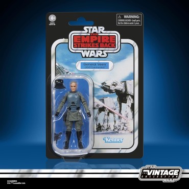 Figura General Veers AT-AT Commander Star Wars El Imperio Contraataca Articulada 9,5 cms