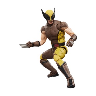 Figura Wolverine Brown Suit Deadpool & Wolverine Marvel Legends Articulada 15 cms