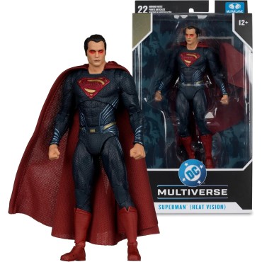 Figura Superman Heat Vision Batman V Superman Dawn of Justice DC Articulada 18 cms