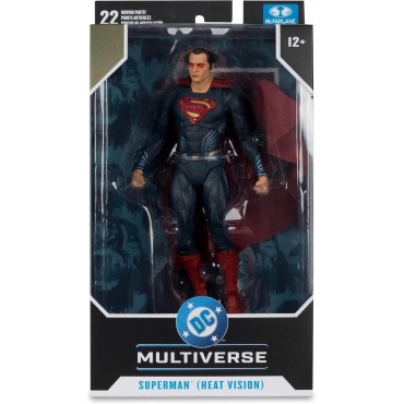 Figura Superman Heat Vision Batman V Superman Dawn of Justice DC Articulada 18 cms