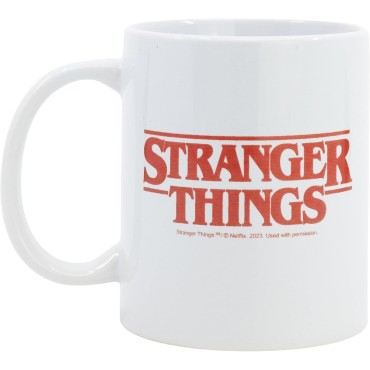 Taza El Otro Lado Stranger Things Cerámica 325 mls