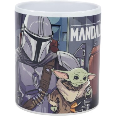 Taza The Mandalorian Razor Crest Star Wars Cerámica 325 mls