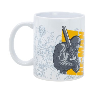 Taza He-Man y Skeletor Masters of the Universe Cerámica 325 mls