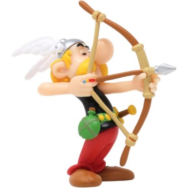 Figura Astérix Disparando con Arco Astérix y Obélix 7 cms