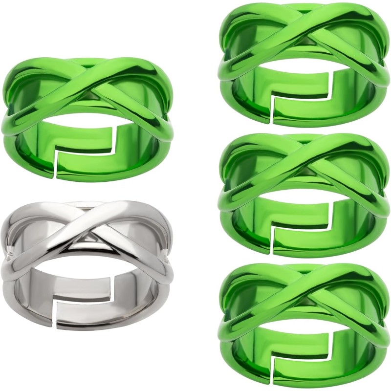Dragon Ball Super - Juego de 5 anillos de tiempo ajustables