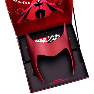 Marvel Studios - Réplica clásica de la tiara de la bruja escarlata, joyería para cosplay, exhibición y uso diario, talla ún
