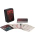 Juego de regalo de cartas de Stranger Things, caja de lata coleccionable, mercancía oficial de Stranger Things Paladone