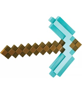 Minecraft - Pico de Diamante Oficial - Arma de Juguete de Plástico - Niños 3 Años ++