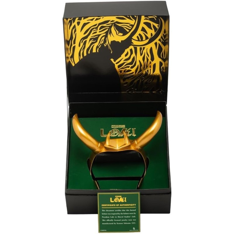 SalesOne Réplica Marvel LOKI Corona - Figura Marvel LOKI - Ideal disfraz LOKI - Marvel regalos, Marvel merchandising oficial, L