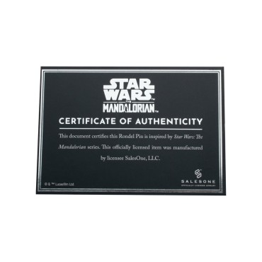 Réplica Pin Magnético Mudhorn Rondel Star Wars The Mandalorian