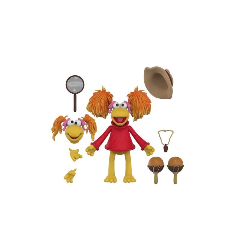 Figura Rosi Red Fraggle Rock Bak to the Rock Articulada 18 cms