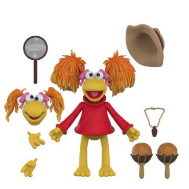 Figura Rosi Red Fraggle Rock Bak to the Rock Articulada 18 cms