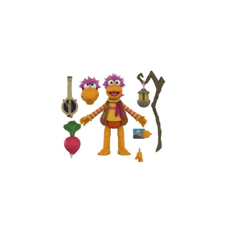 Figura Gobo Gobot Fraggle Rock Articulada 18 cms