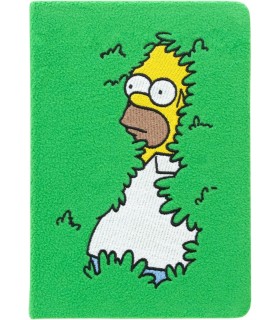 Cuaderno Premium Homer en Arbusto Los Simpsons A5