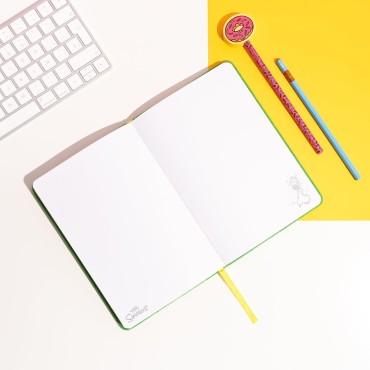 Cuaderno Premium Homer en Arbusto Los Simpsons A5