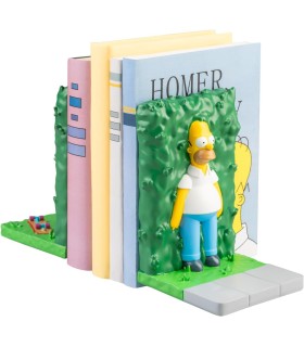 Sujeta Libros 3D Homer en Arbusto Los Simpsons 16 cms