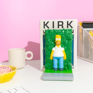 Sujeta Libros 3D Homer en Arbusto Los Simpsons 16 cms