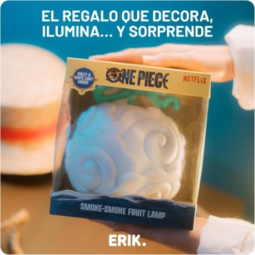 Lámpara 3D Smoke Smoke Fruit  One Piece