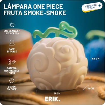 Lámpara 3D Smoke Smoke Fruit  One Piece