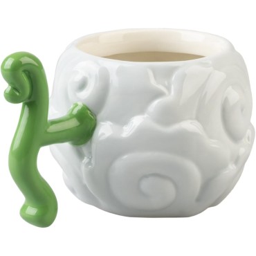 Taza 3D Fruta Smoke Smoke One Piece Cerámica 600 mls