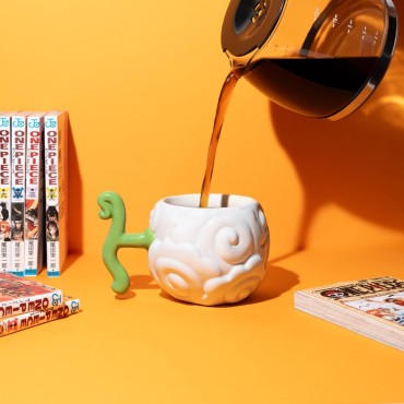 Taza 3D Fruta Smoke Smoke One Piece Cerámica 600 mls