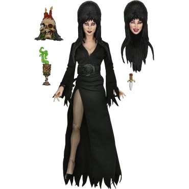 Figura Elvira Mistress of the Dark Reina de las Tinieblas Articulada 20 cms