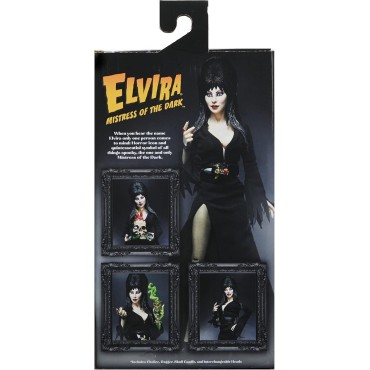 Figura Elvira Mistress of the Dark Reina de las Tinieblas Articulada 20 cms