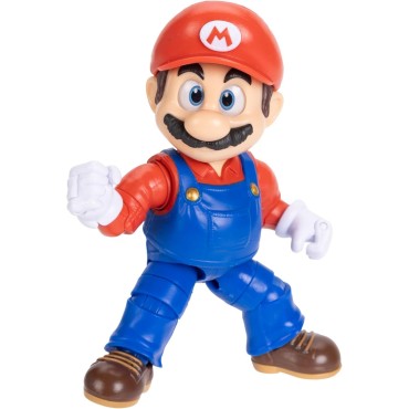 Figura Mario The Super Mario Galaxy Movie Nintendo Articulada 13 cms