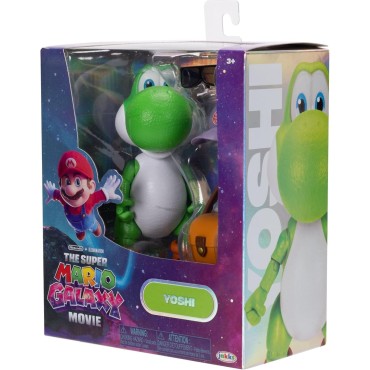 Figura Yoshi The Super Mario Galaxy Movie Nintendo Articulada 13 cms