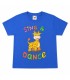 Camiseta Sing & Dance Azul Talla 3-4 Niño