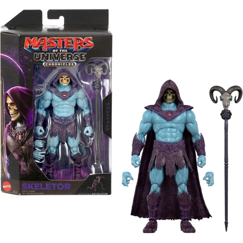 Figura Skeletor Masters of the Universe Chronicles Articulada 18 cms