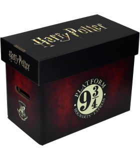 Caja Cómics Coleccionista Andén 9 y 3/4 Harry Potter Wizarding World