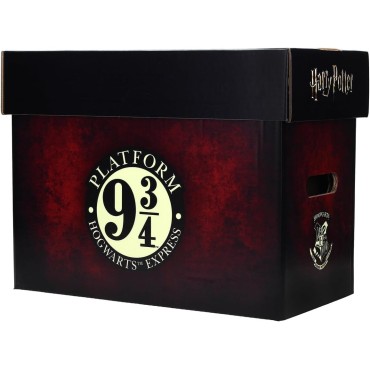 Caja Cómics Coleccionista Andén 9 y 3/4 Harry Potter Wizarding World