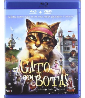 EL GATO CON BOTAS [Combo DVD + Blu-ray]