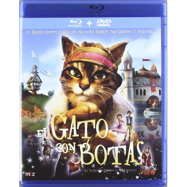 EL GATO CON BOTAS [Combo DVD + Blu-ray]