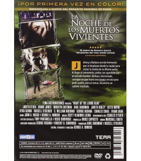 LA NOCHE DE LOS MUERTOS VIVIENTES (FIRST TIME IN COLOR) (DVD)