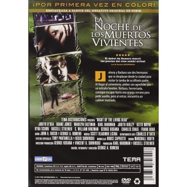 LA NOCHE DE LOS MUERTOS VIVIENTES (FIRST TIME IN COLOR) (DVD)