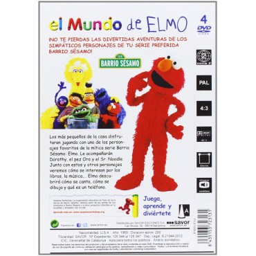 BARRIO SESAMO: EL MUNDO DE ELMO (DVD)