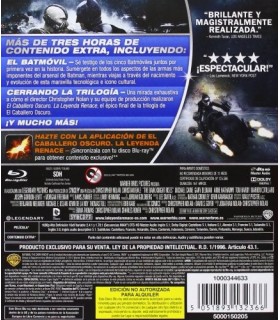 EL CABALLERO OSCURO: LA LEYENDA RENACE (BLU-RAY)