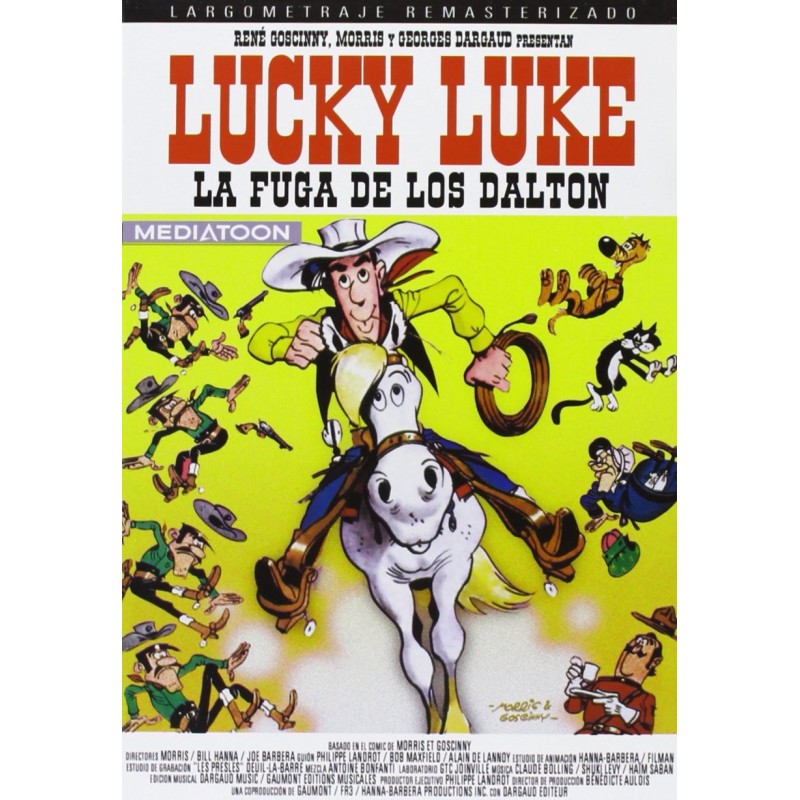 Lucky Luke: La Fuga De Los Dalton (Les Dalton En Cavale)  [DVD]