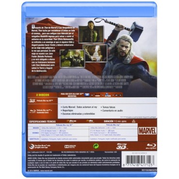 Thor: El Mundo Oscuro (3D + 2D) [Blu-ray]