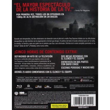 Pack: Los Sopranos - Temporadas 1-6 [Blu-ray]