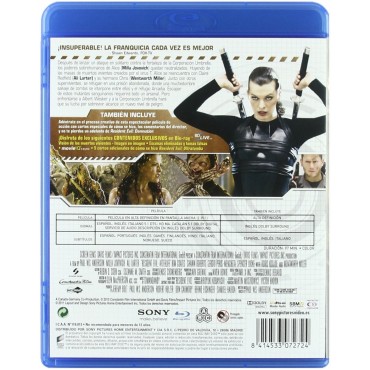 Resident Evil: Ultratumba [Blu-ray]