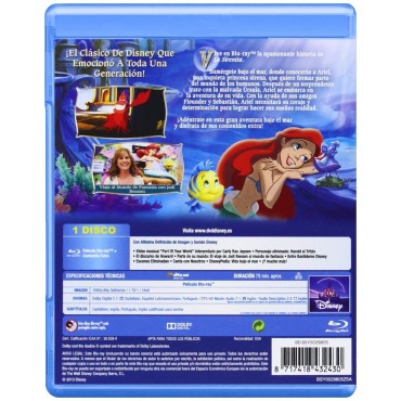 The Little Mermaid [BLU_RAY]