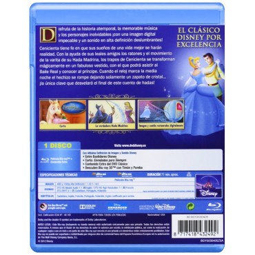 LA CENICIENTA (BLU-RAY)